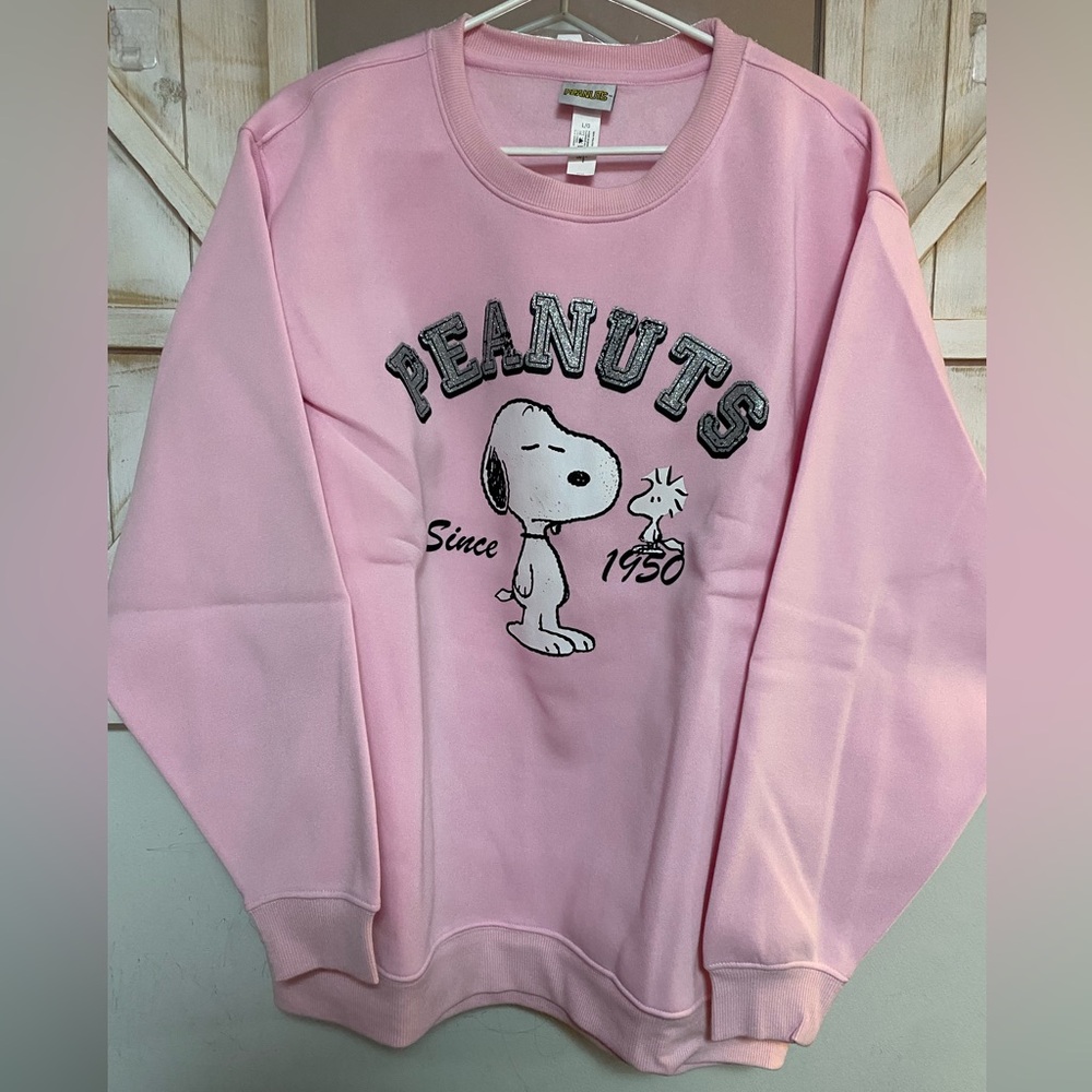 Brand New With Tags Snoopy Peanuts Sweatshirt Woman’s Various Sizes